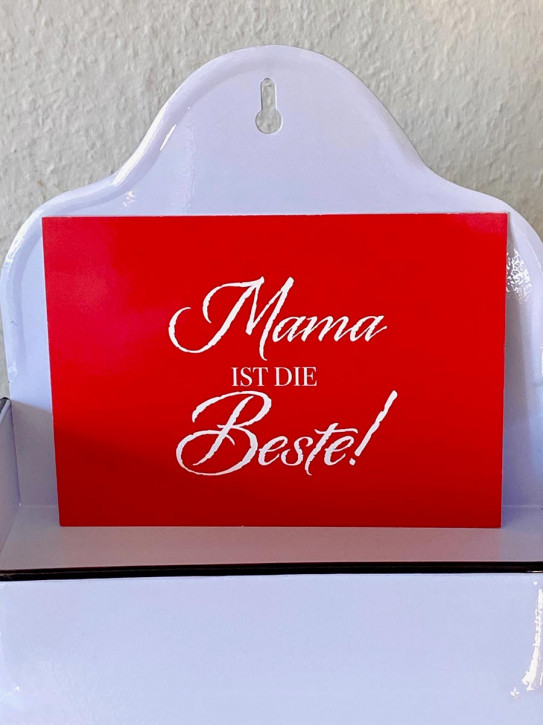 17;30 - Karte "Mama ist die Beste!"