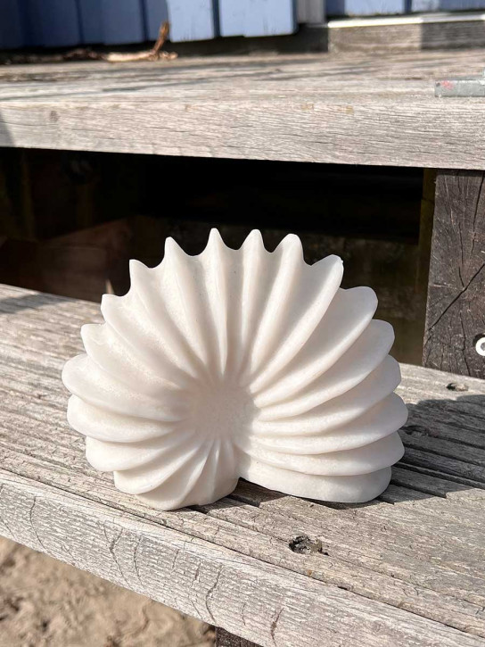 Batela maritime Muschel-Lampe batteriebetrieben H15