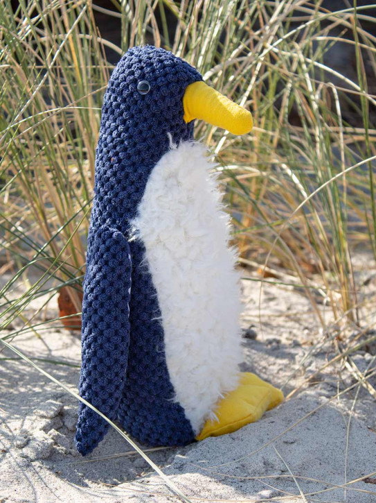 Stofftier Kuscheltier blauer Pinguin Batela