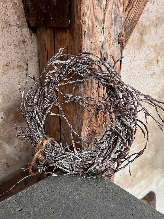 Countryfield Shabby Kranz Betula braun S D18