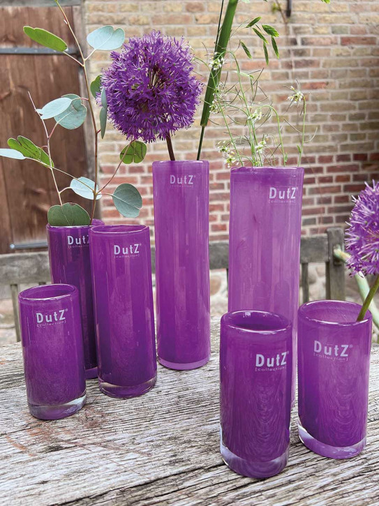 DutZ Collection Vase Cylinder lila D6