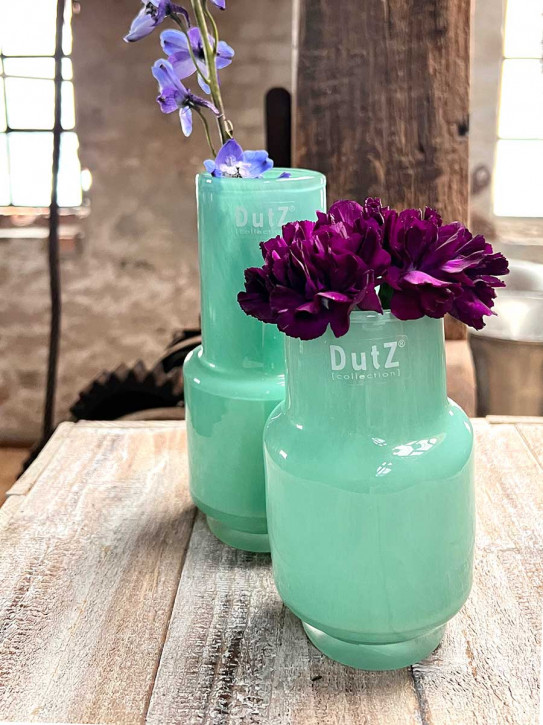 DutZ Collection Glas Vase Rona H14 emerald Pistazie