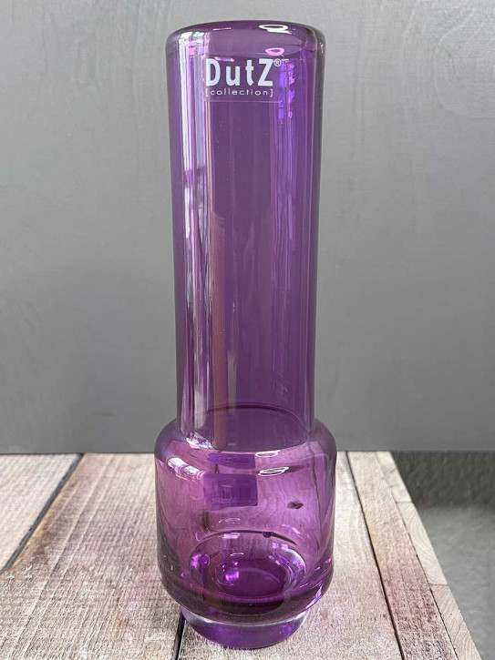 DutZ Collection Glas Vase Rona H24 violet transparent