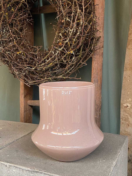 DutZ Collection Glas Pot Bara mauve H24 D24