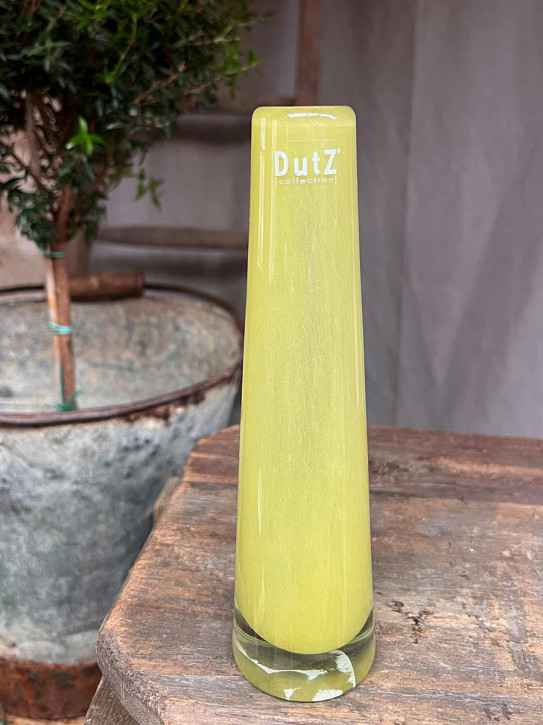 DutZ Collection Glasvase Solifleur H21 D5 chartreuse