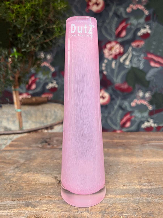 DutZ Collection Glasvase Solifleur H21 D5 fuchsia