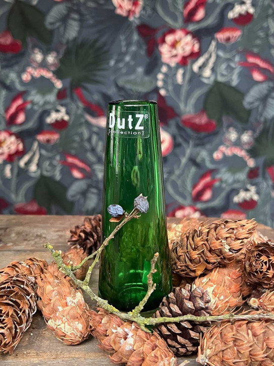 DutZ Collection Glasvase Solifleur H15 D5 grün TR