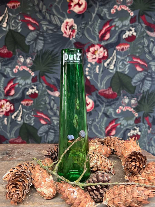 DutZ Collection Glasvase Solifleur H21 D5 grün TR