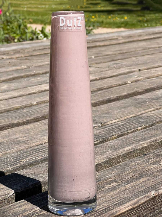 DutZ Collection Glasvase Solifleur H21 D5 mauve
