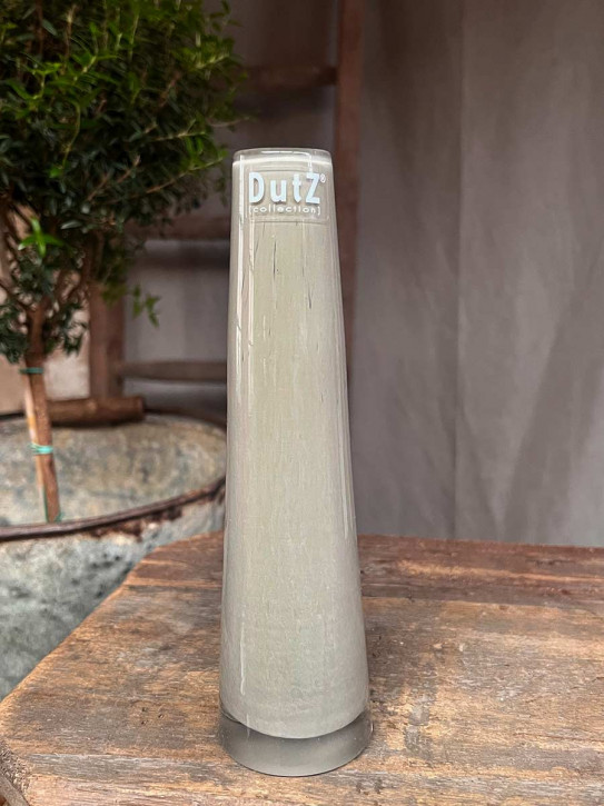 DutZ Collection Glasvase Solifleur H21 D5 taupe