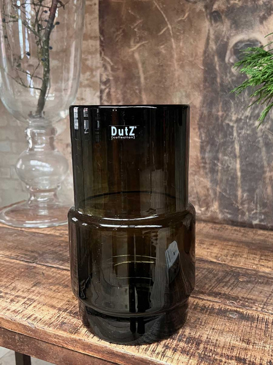DutZ Collection Glas Vase Fenn smoke H29 D17