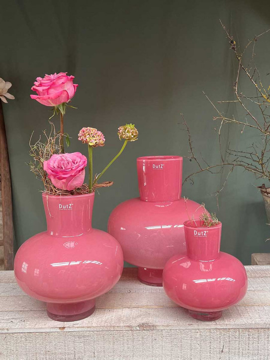 DutZ Collection bauchige Vase Modest rose