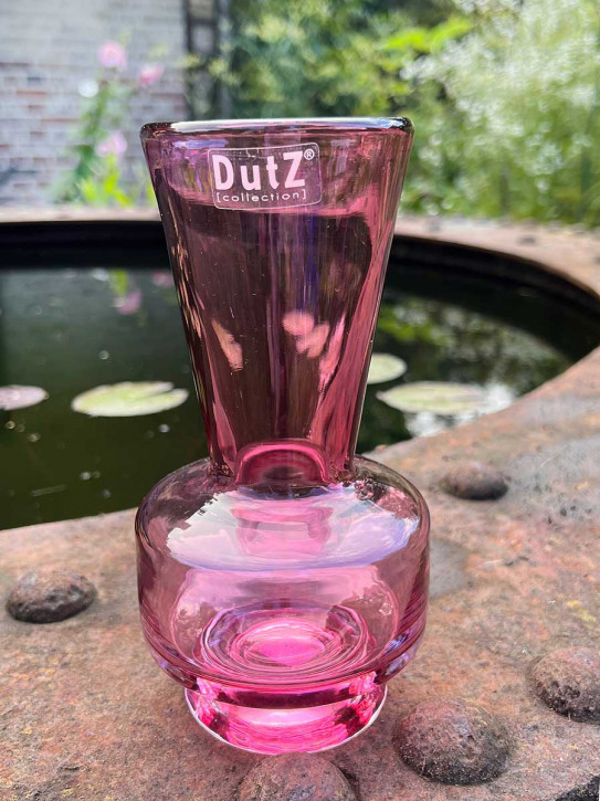DutZ Collection Glas Vase Vibe fuchsia H20