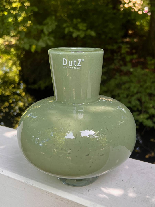 DutZ Collection Glas Vase Modest Pistazie H20 D18