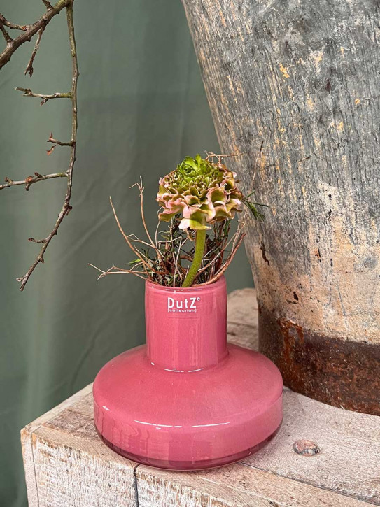 DutZ Collection Glas Vase Alexa rose H10 D12