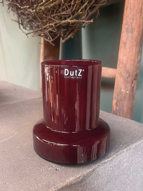 DutZ Collection Glas Vase Sharpo mini plum H16 D14