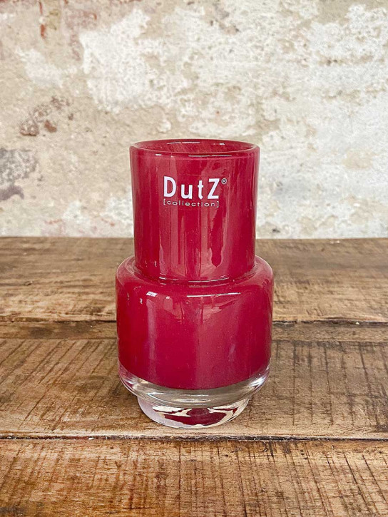 DutZ Collection Glas Vase Rona H14 raspberry