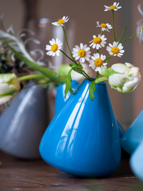 DutZ - Collection Tumbling Vase Blau