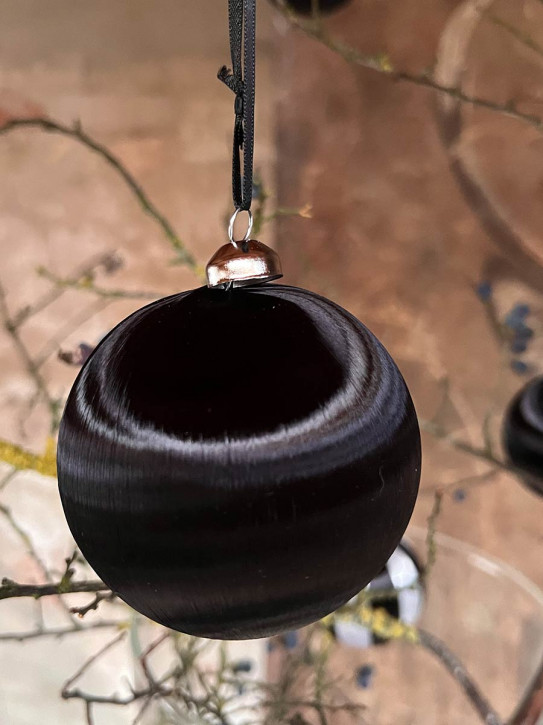 Gift Company Weihnachtskugel Chinois schwarz D8