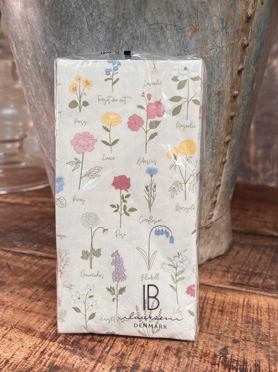 IB Laursen Papier Servietten Grand Ma's Garden 16 Stück