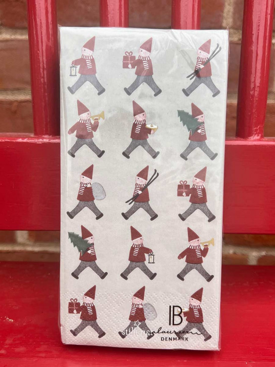 IB Laursen Papier Servietten Wichtelmarsch 16 Stück