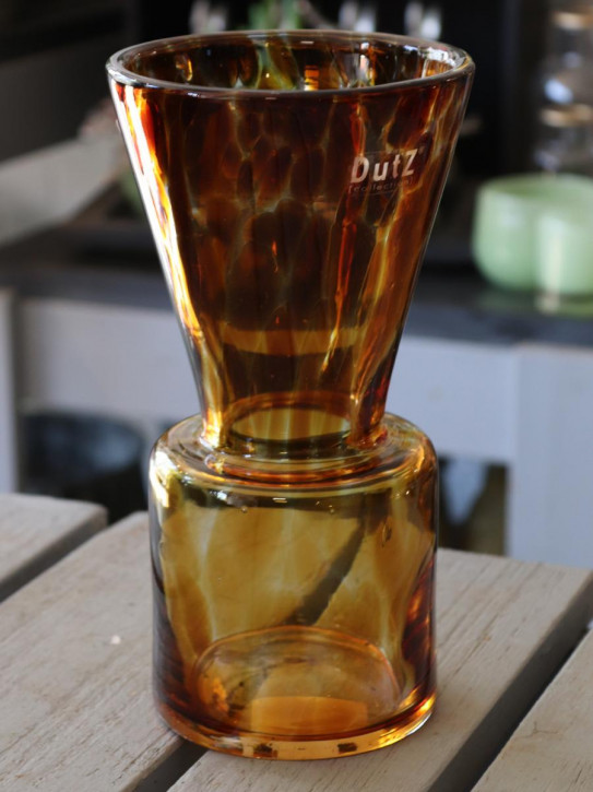 DutZ Louck Leopard Vase - Braun