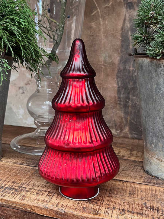 Glas Tanne Sitia rot matt H30
