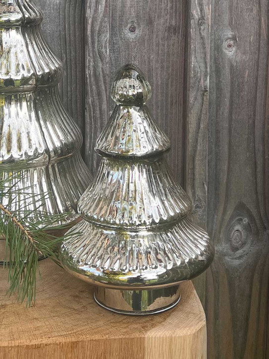 Glas Tanne Sitia Bauernsilber silber glänzend H20