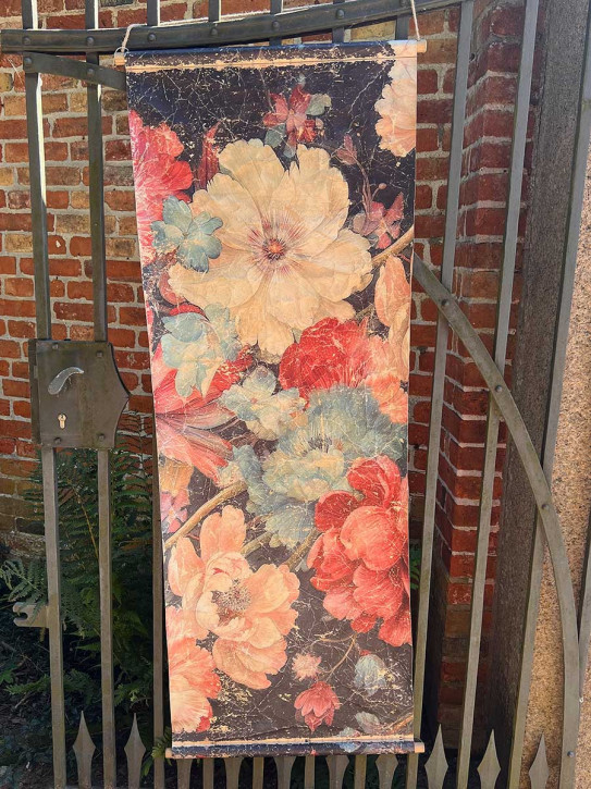 Wandbild Wandbehang Blüte B64 H163
