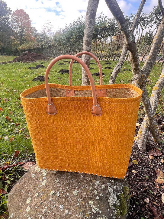 frosch und rabe Shopper orangegelb L