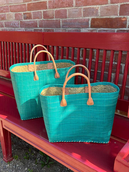frosch und rabe Shopper mintgrün