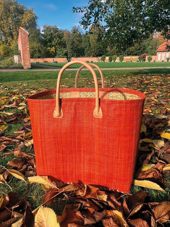 frosch und rabe Shopper rostorange L