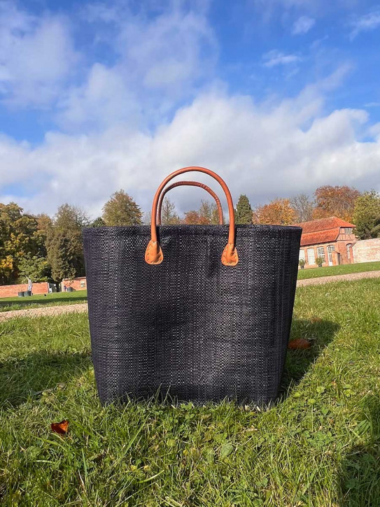 frosch und rabe Shopper schwarz L