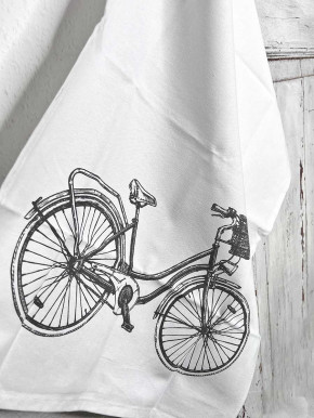 17;30 - Geschirrhandtuch Fahrrad Baumwolle