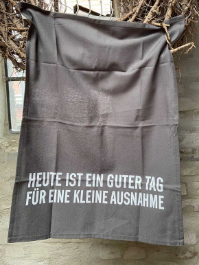 17;30 - Geschirrhandtuch Heute ist ein guter Tag... Baumwolle