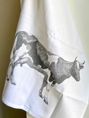 17;30 - Geschirrhandtuch Kuh Baumwolle