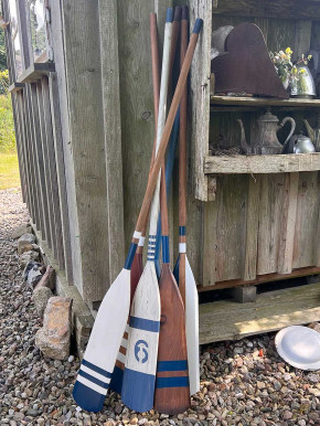 Holzpaddel Ruder Deko-Paddel No6 maritim von Batela H145