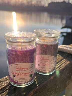 Candle Factory Baby-Jumbo Duft-Kerze im Weckglas Kuschelzeit Stearinkerze Candle Factory Baby-Jumbo Duft-Kerze im Weckglas Kuschelzeit Stearinkerze