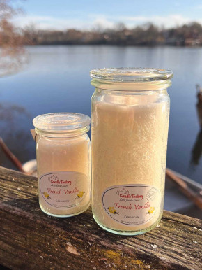 Candle Factory Baby-Jumbo Duft-Kerze im Weckglas French Vanilla Stearinkerze Candle Factory Baby-Jumbo Duft-Kerze im Weckglas French Vanilla Stearinkerze