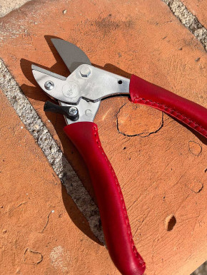 Chop Chop Bloom Gartenschere mit Ledergriff Chili Pepper Burgundy