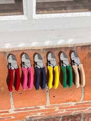 Chop Chop Bloom Gartenschere mit Ledergriff Poppy Deep Blue