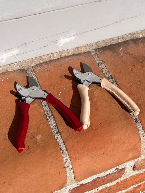 Chop Chop Bloom Gartenschere mit Ledergriff Sweet Daisy Natural