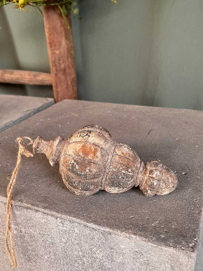 Countryfield Shabby Weihnachtsanhänger Gunnar grau S H20