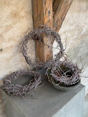 Countryfield Shabby Kranz Betula braun S D18