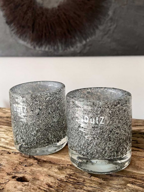 DutZ Collection Glas Vase Cylinder Galaxy Marple Bubble H10 D9