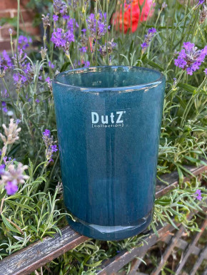 DutZ Collection Glas Vase Cylinder navy H15