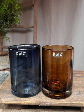 DutZ Collection Glas Vase Cylinder amber H15