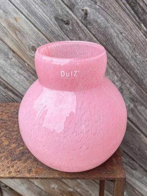 DutZ Collection Glas Vase Bolki H24 D21 rose