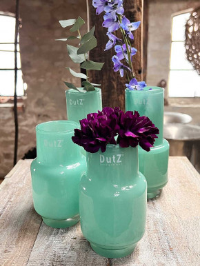 DutZ Collection Glas Vase Rona H14 emerald Pistazie