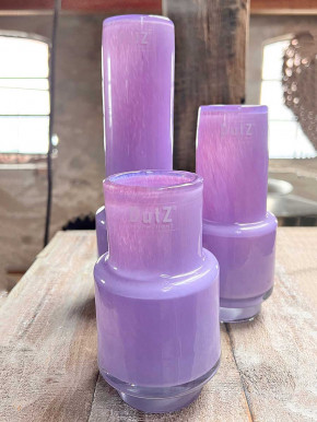 DutZ Collection Glas Vase Rona H18 lila flieder